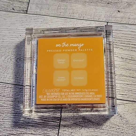 Colour pop On the Mango Pressed Powder Shadow - Picture 5 of 6